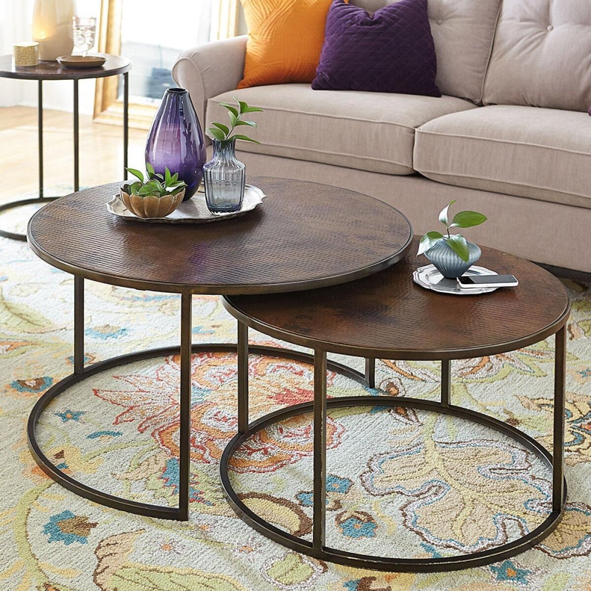 Sanford Round Cocktail Table - Image 2