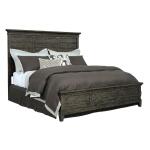 Plank Road King Jessup Dark Panel Bed