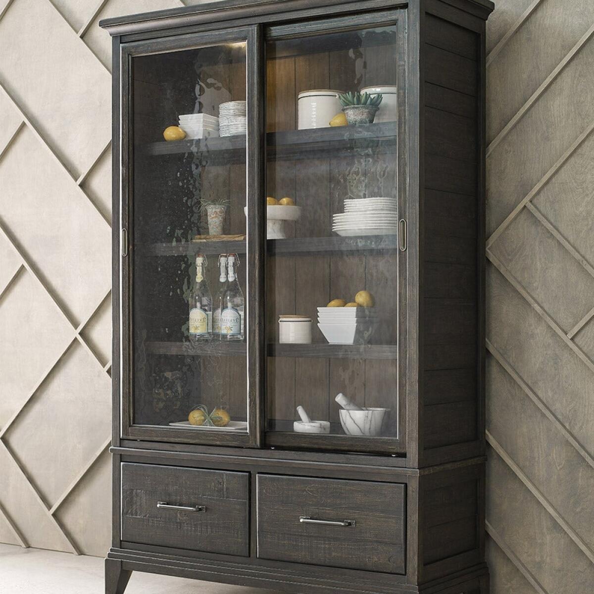 Plank Road Darby Display Cabinet Deck and Base - Image 2
