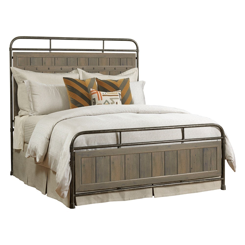 Mill House Queen Folsom Metal Bed Mill House Queen Folsom Metal Bed - Image 1