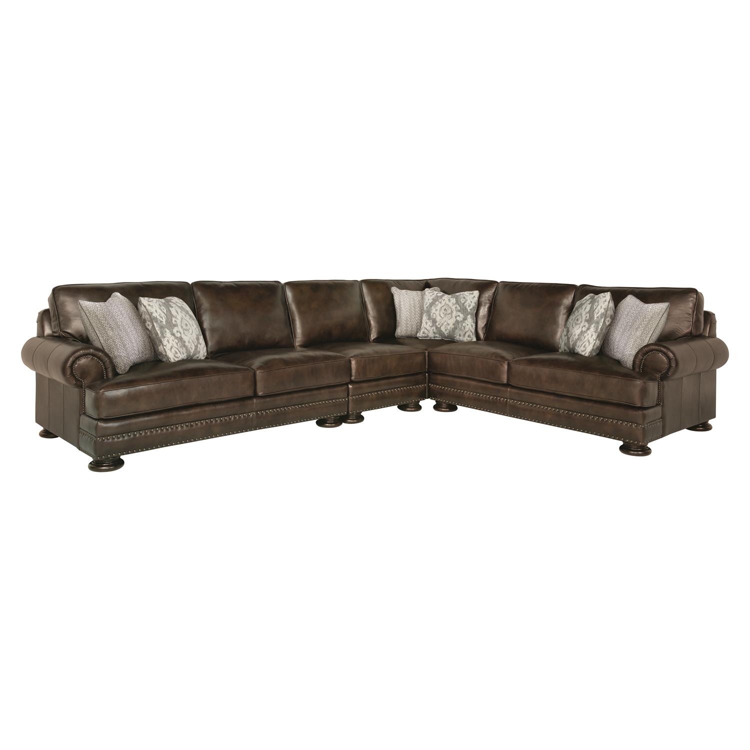 Foster Leather Sectional Foster Leather Sectional - Image 1