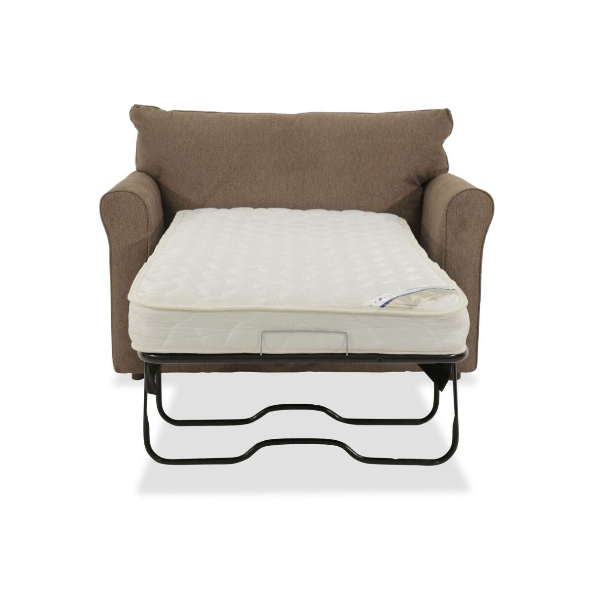 Leah Roll Arm Casual 54" Twin Sleep Chair - Image 2