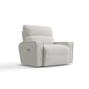 Maddox Power Reclining Chair & a Half w/ Headrest - Image 3