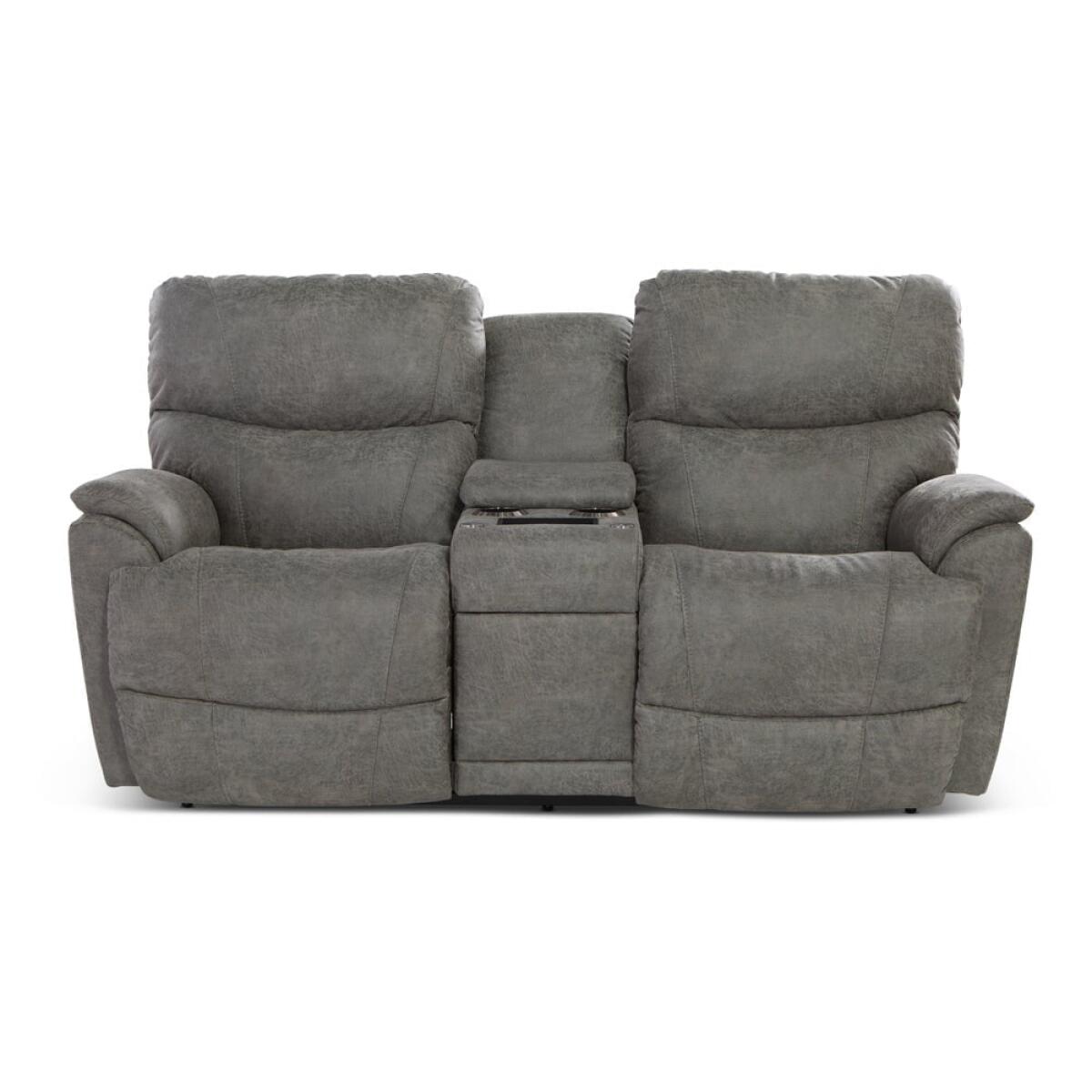 Trouper Power Reclining Loveseat w/ Headrest, Lumbar & Console - Image 2