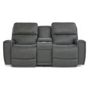 Apollo Power Reclining Sofa w/ Console Headrest & Lumbar - Image 3
