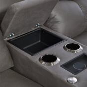 Hawthorn Power Reclining Loveseat w/ Headrest, Lumbar & Console - Image 5