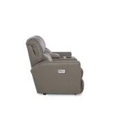 Hawthorn Power Reclining Loveseat w/ Headrest, Lumbar & Console - Image 3