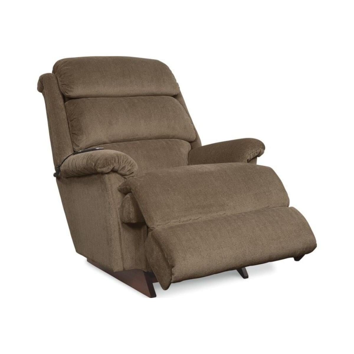 Astor Power Rocking Recliner w/ Head Rest & Lumbar - Image 3