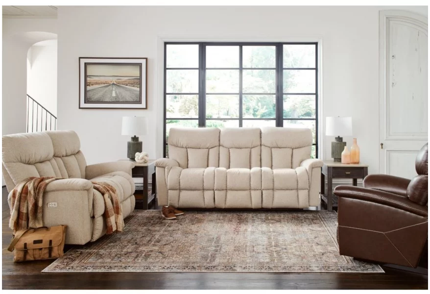 Mateo Casual Reclining Wall Saver Sofa - Image 3