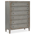 CiaoBella Ciao Bella Six-Drawer Chest- Speckled Gray