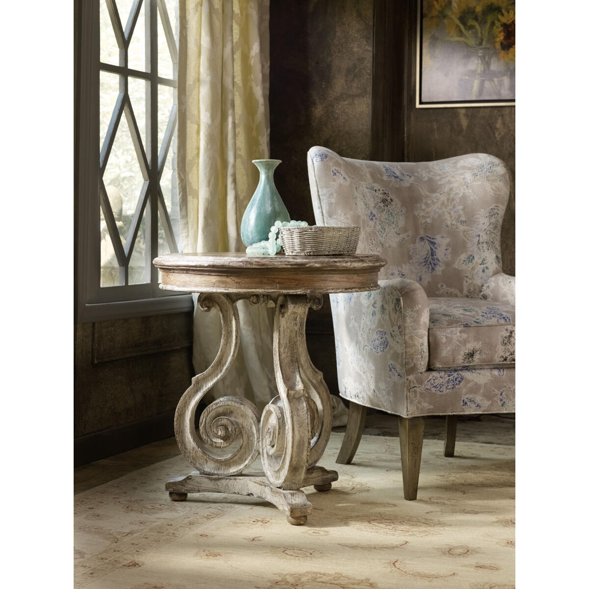 Chatelet Chatelet Scroll Accent Table - Image 2