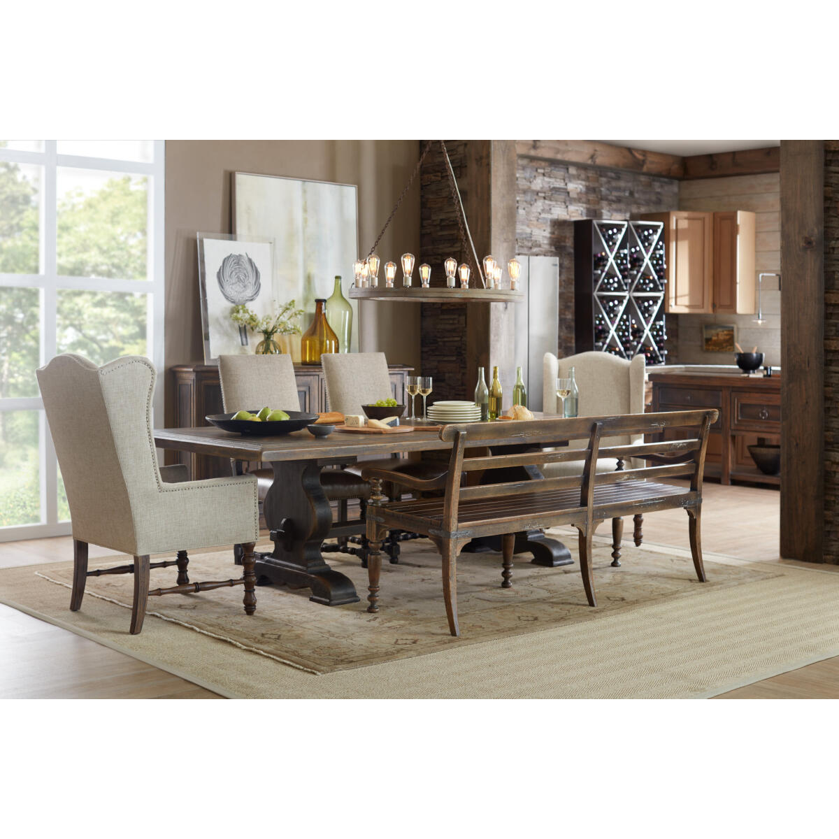 HilCountry Hill Country Helotes Dining Bench - Image 4