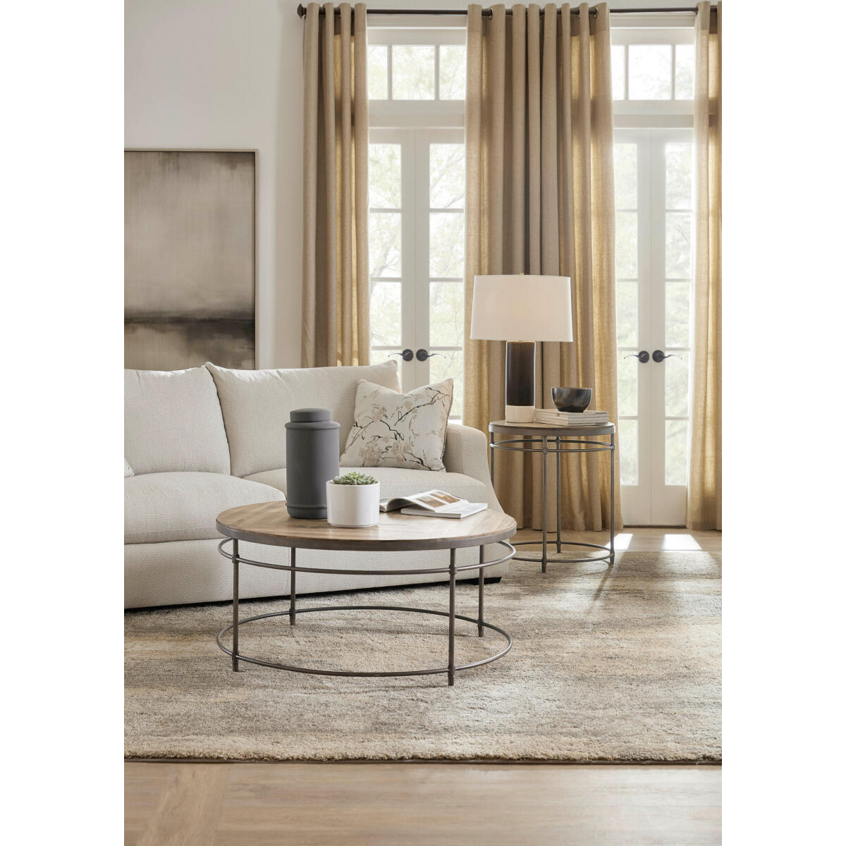 StArmand St. Armand Round End Table - Image 2