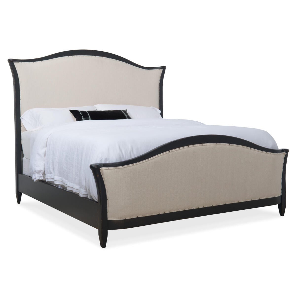 CiaoBella Ciao Bella King Upholstered Bed- Black CiaoBella Ciao Bella King Upholstered Bed- Black - Image 1