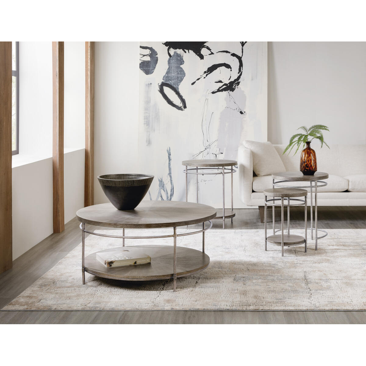 5903-80 Round End Table - Image 2