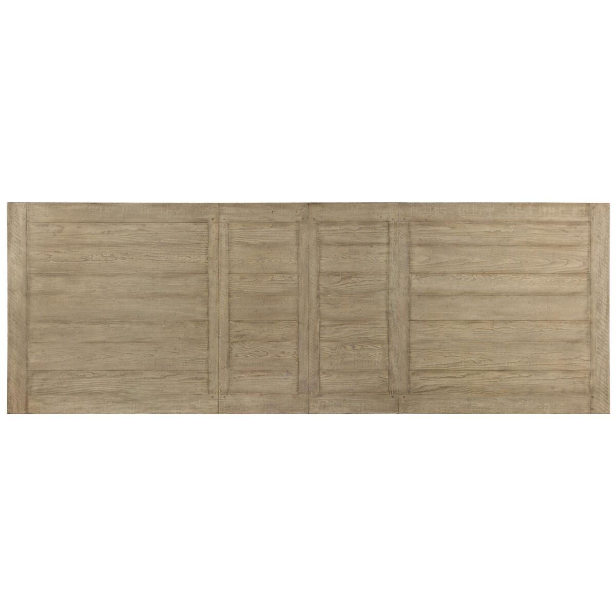CiaoBella Ciao Bella 84in Trestle Table w/ 2-18in Leaves-Natural/Gray - Image 3