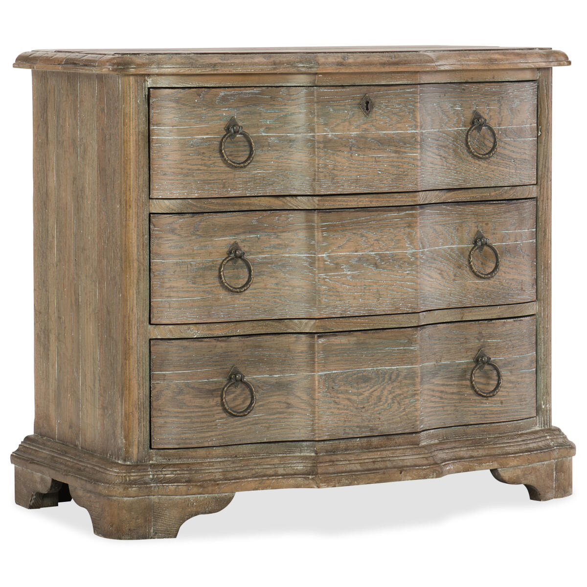 Boheme Boheme Bastogne Three-Drawer Nightstand Boheme Boheme Bastogne Three-Drawer Nightstand - Image 1