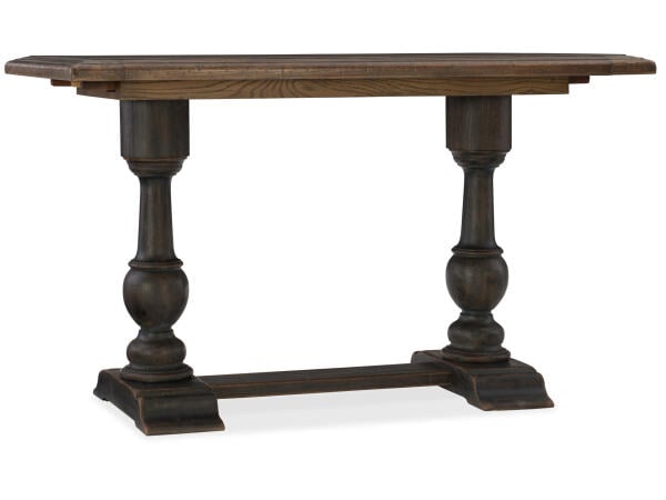 HilCountry Balcones 60in Friendship Table w/2-12in Leaves Dining Tables Dark Wood HilCountry Balcones 60in Friendship Table w/2-12in Leaves Dining Tables Dark Wood