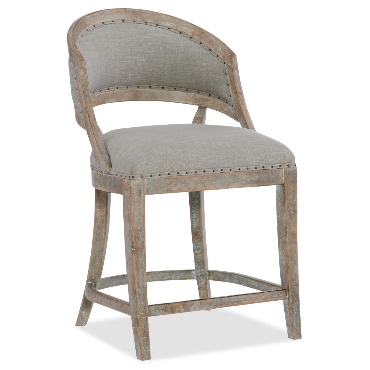 Boheme Boheme Garnier Barrel Back Counter Stool Boheme Boheme Garnier Barrel Back Counter Stool - Image 1