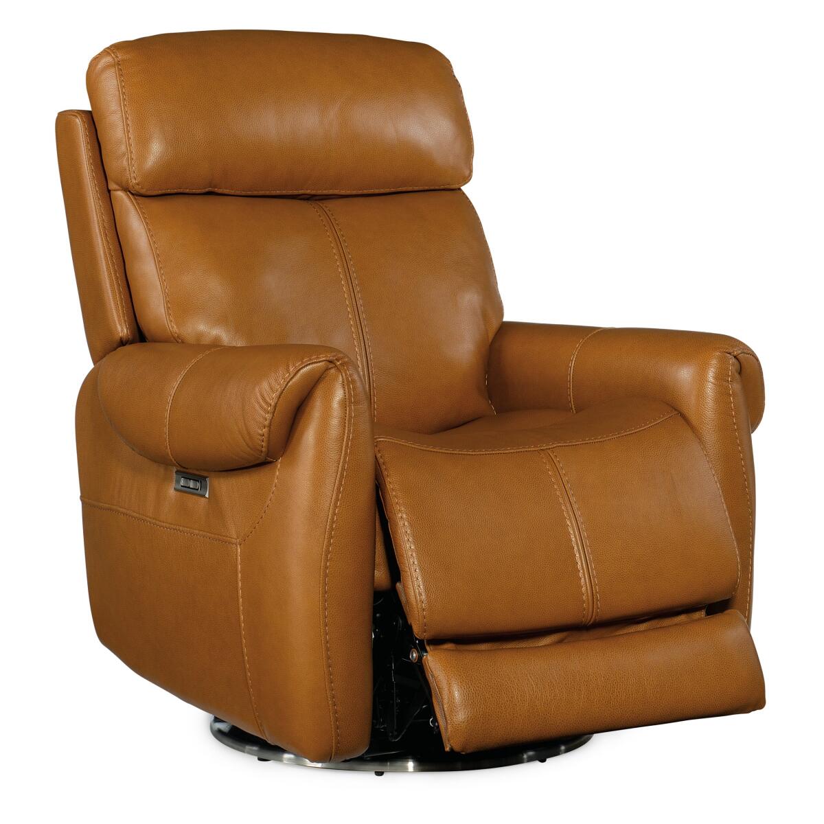 RC Sterling Swivel Power Recliner with Power Headrest - Image 4