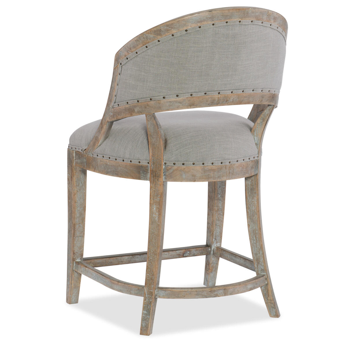 Boheme Boheme Garnier Barrel Back Counter Stool - Image 3