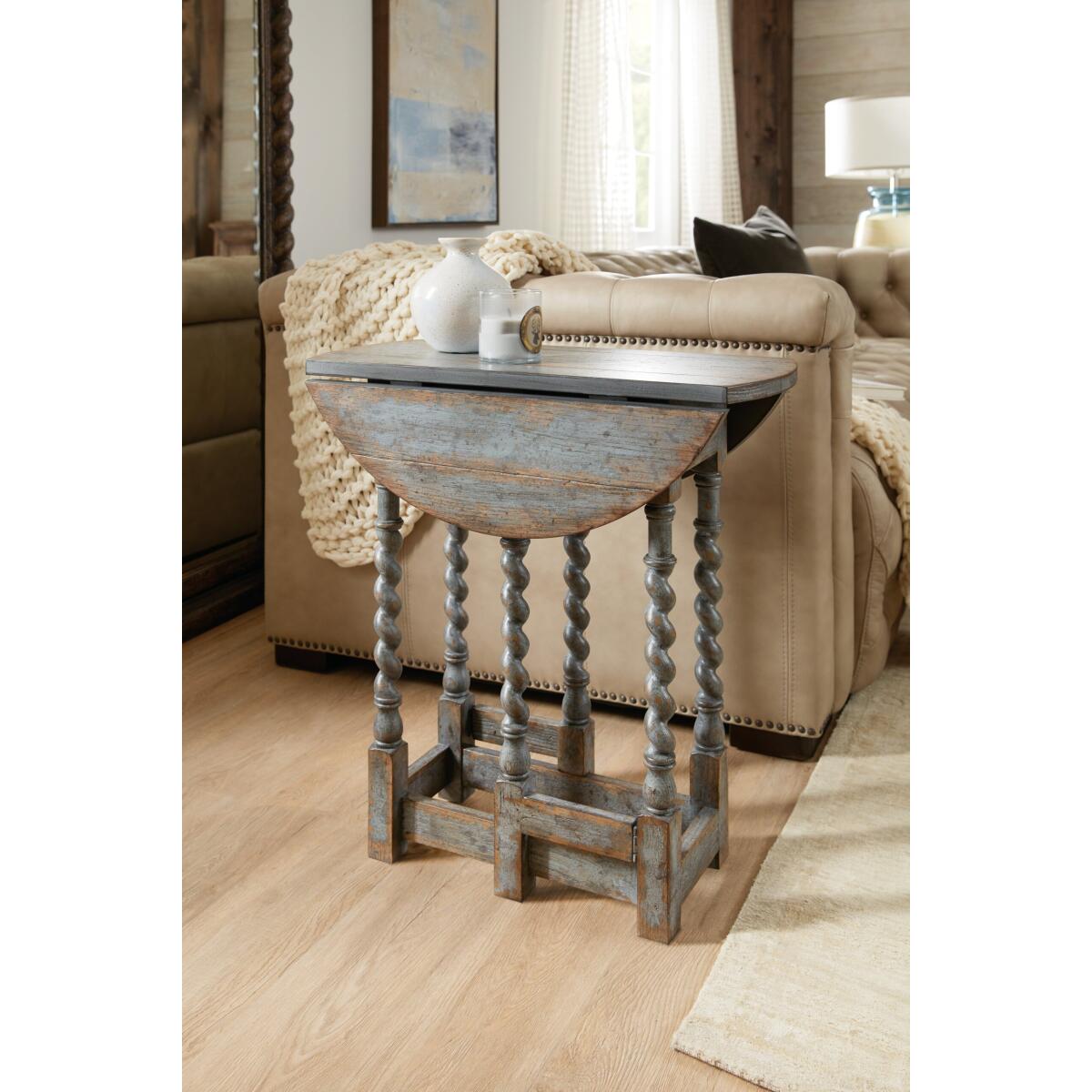 LaGrange La Grange Prause Gate Leg Round Table - Image 7