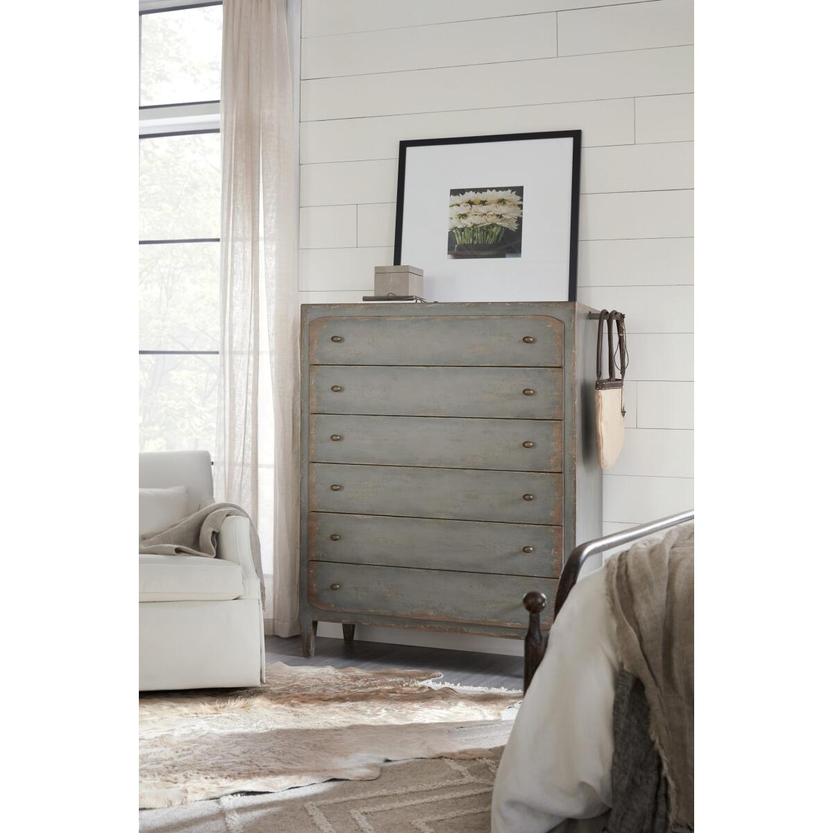 CiaoBella Ciao Bella Six-Drawer Chest- Speckled Gray - Image 6