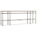 LaGrange La Grange St James Metal and Stone Console