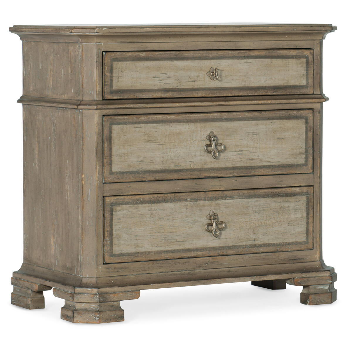 Alfresco Alfresco Palmieri Three-Drawer Nightstand Alfresco Alfresco Palmieri Three-Drawer Nightstand - Image 1