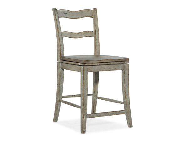 Alfresco Alfresco La Riva Ladder Back Swivel Counter Stool Bar Furniture Grays Alfresco Alfresco La Riva Ladder Back Swivel Counter Stool Bar Furniture Grays