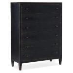 CiaoBella Ciao Bella Six-Drawer Chest- Black