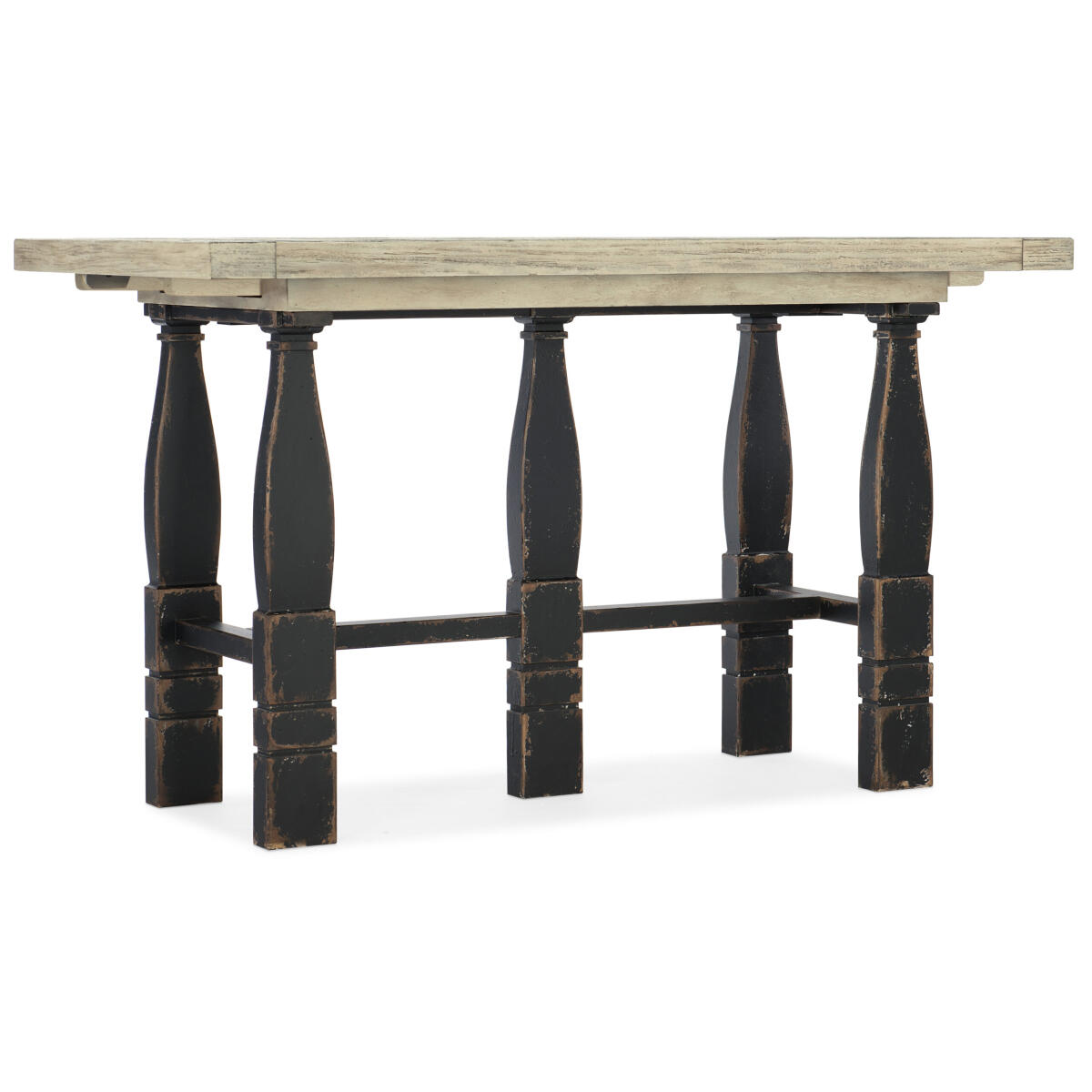 CiaoBella Ciao Bella Friendship Table- Flaky White/Black CiaoBella Ciao Bella Friendship Table- Flaky White/Black - Image 1