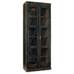 Sanctuary Sanctuary Two-Door Thin Display Cabinet - Ebony