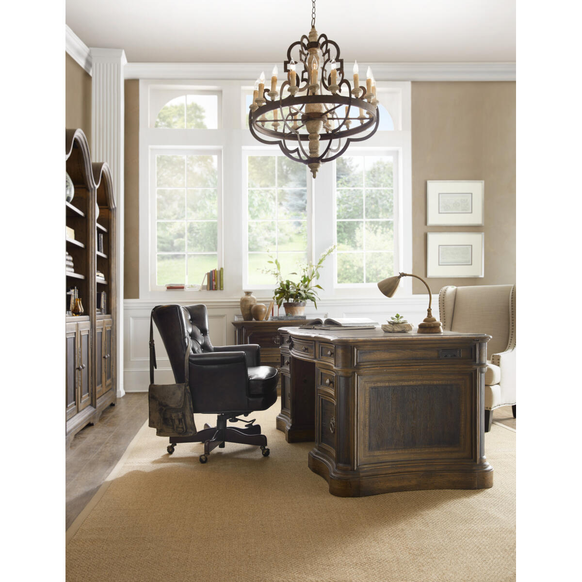HilCountry St. Hedwig Executive Desk - Image 2