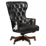 EC Katherine Executive Swivel Tilt Chair w/ Black & White HOH