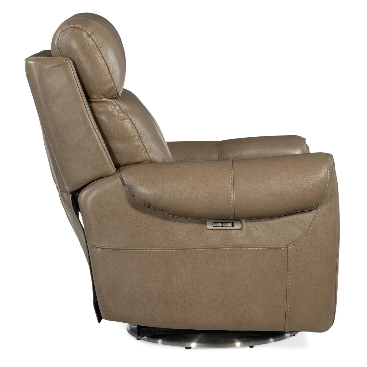 RC Sterling Swivel Power Recliner with Power Headrest - Image 5